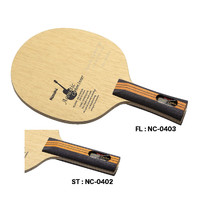 Nittaku Acoustic Carbon Inner Large Handle ping pong 