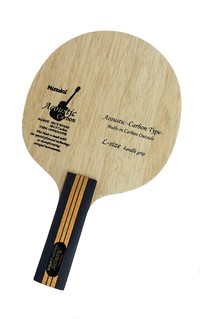 Nittaku Acoustic Carbon Outer Large Handle ping pong 