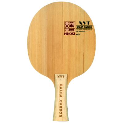 XVT Hinoki Balsa Carbon ping pong 