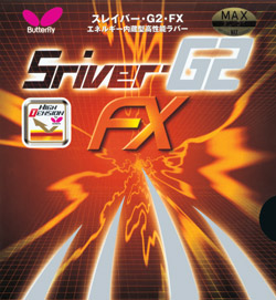 Butterfly Sriver G2 FX ping pong 