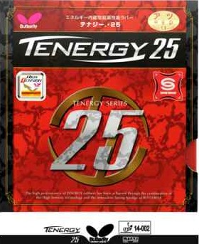 Butterfly Tenergy 25 ping pong 