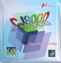 Palio CJ8000 Biotech 42-44&deg; Japanese Sponge ping pong 