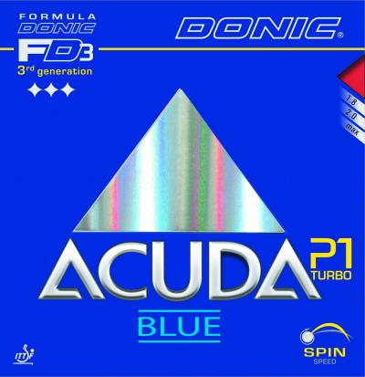 Donic Acuda Blue P1 Turbo Rubber