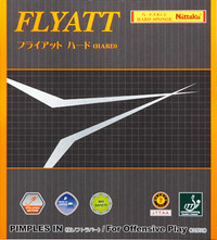 Nittaku Flyatt Hard Rubber
